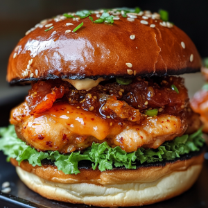 Burger de pollo