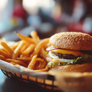 Hamburguesa sencilla